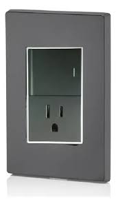 TOMA Y APAGADOR EMPOTRAR (NEGRO) - Ferretería Todo El Mundo