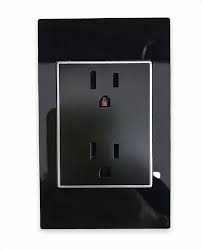 TOMACORRIENTE EMPOTRAR (NEGRO) - Ferretería Todo El Mundo