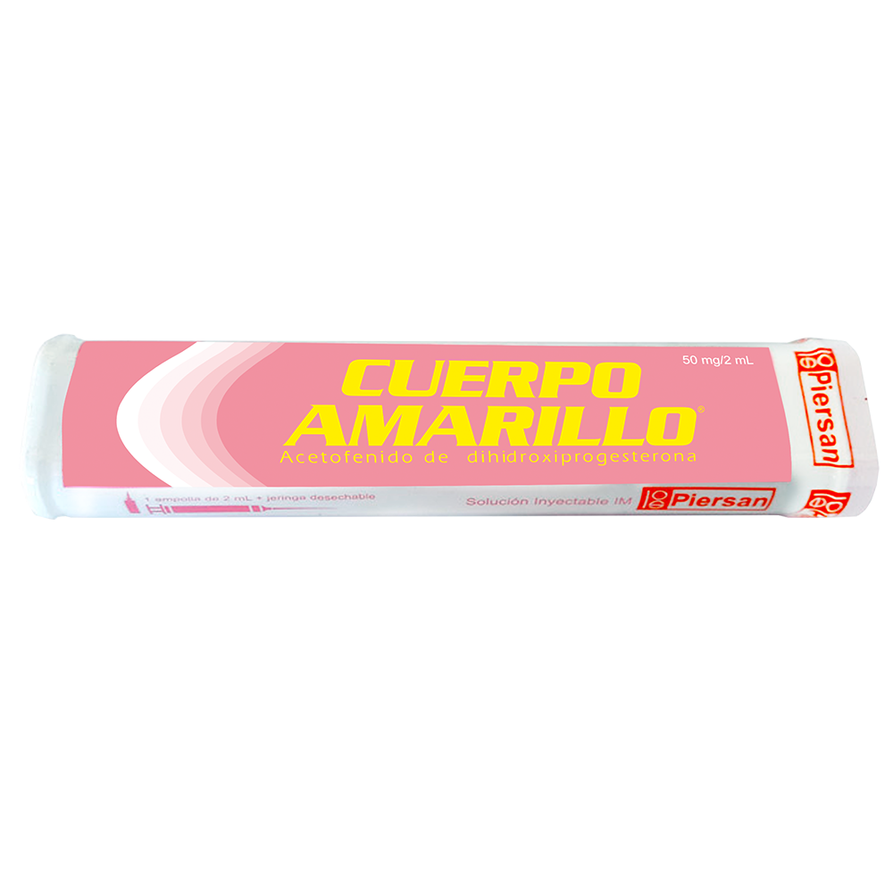 CUERPO AMARILLO 50MG/2ML - FARMACIA NUEVO MILENIO
