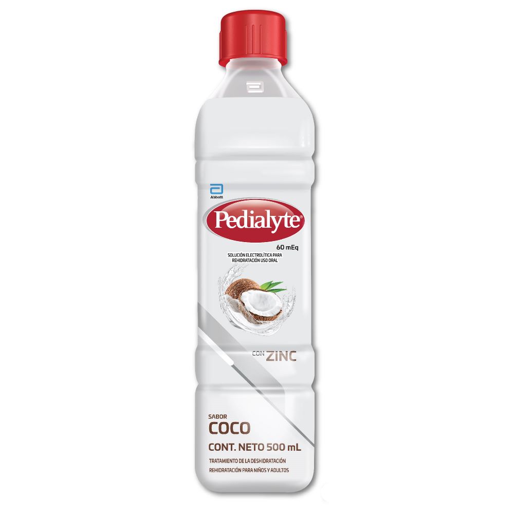 PEDIALYTE 500ML SABOR COCO 60mEq - FARMACIA NUEVO MILENIO
