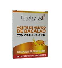 ACEITE DE HIGADO DE BACALAO (Con Vitamina AY D) CAPSULAS DE GELATINA BLANDA - FARMACIA NUEVO MILENIO