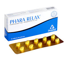 PHARA RELAX (Clordiazepoxido 5mg + Amitriptilina HCI 12.5 mg) *30 TABLETAS - FARMACIA NUEVO MILENIO