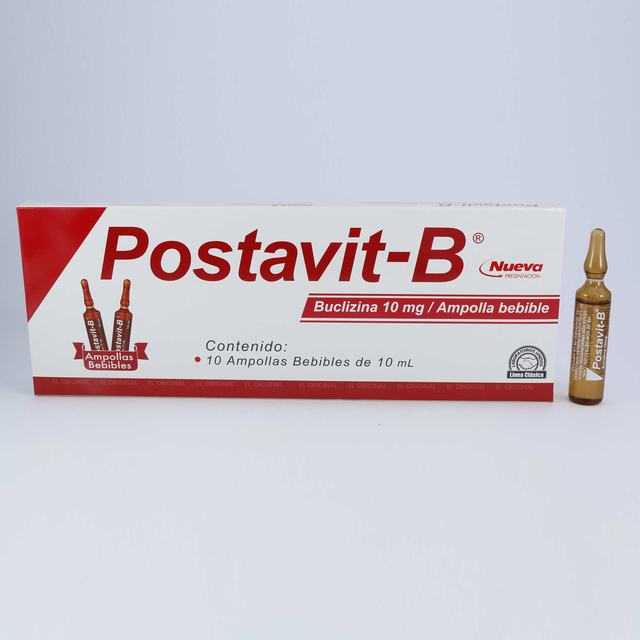 POSTAVIT-B *10 AMPOLLAS BEBIBLES - FARMACIA NUEVO MILENIO