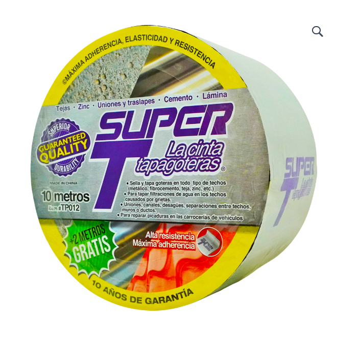 ROLLO CINTA TAPAGOTERA SUPER T - Ferretería Todo El Mundo