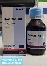 RANITIDINA 150MG/10ML  JARABE 120 ML - FARMACIA NUEVO MILENIO