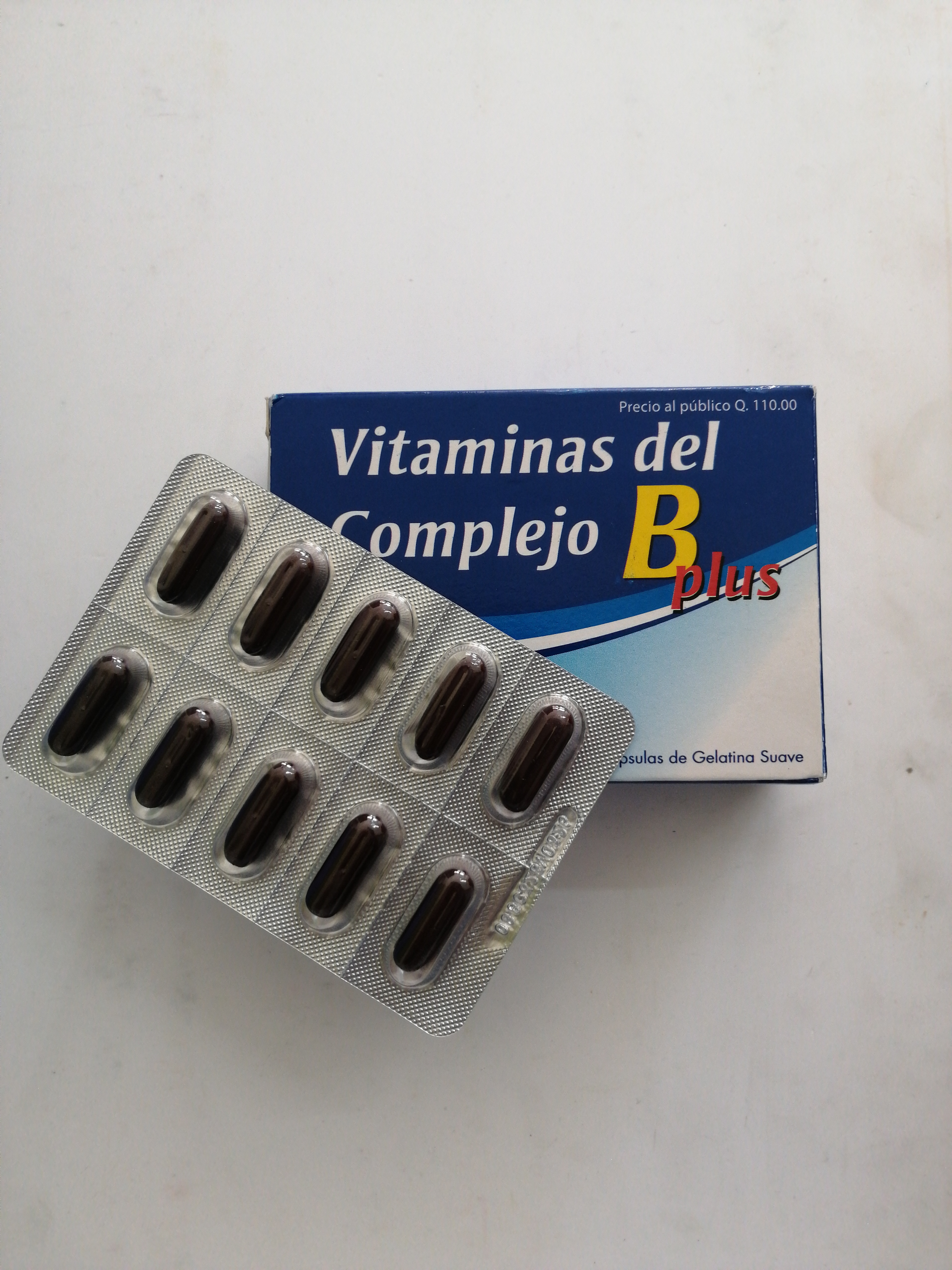 Unidad Vitaminas del Complejo B plus  - Vitalis Rx