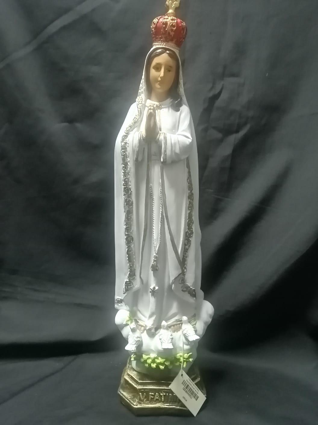 VIRGEN DE FATIMA PALOMITAS DE 50 CM. - Recuerdos Mary