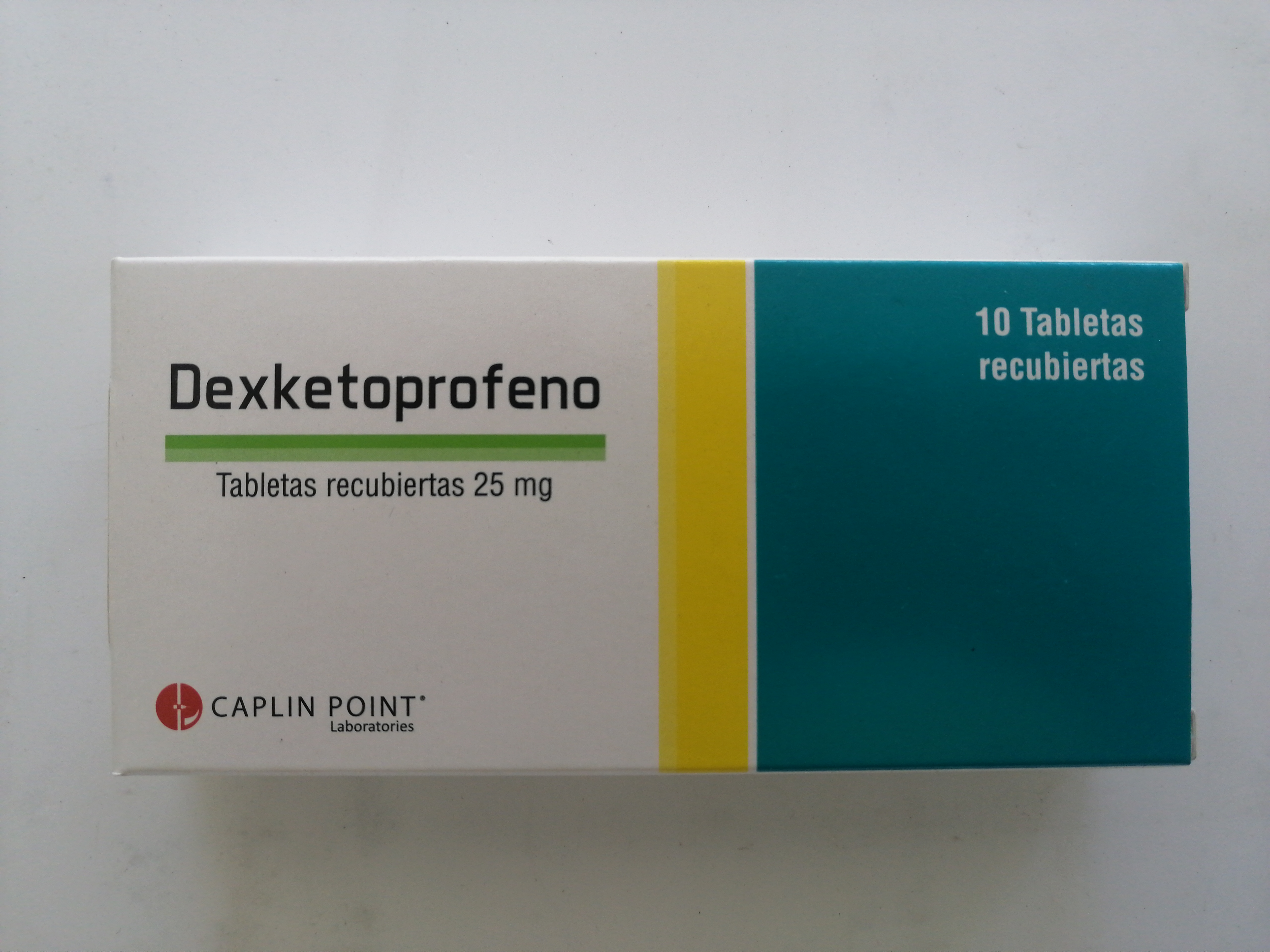 Caja Dexketoprofeno Tabletas 25mg POINT - Vitalis Rx