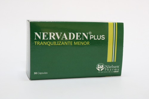 NERVADEN PLUS (tranquilizante natural) *capsulas - FARMACIA NUEVO MILENIO