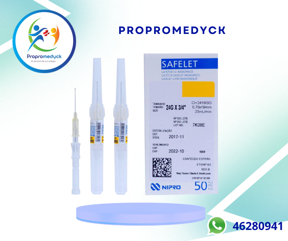 ANGIOCATH # 24 MARCA NIPRO  - PROPROMEDYCK