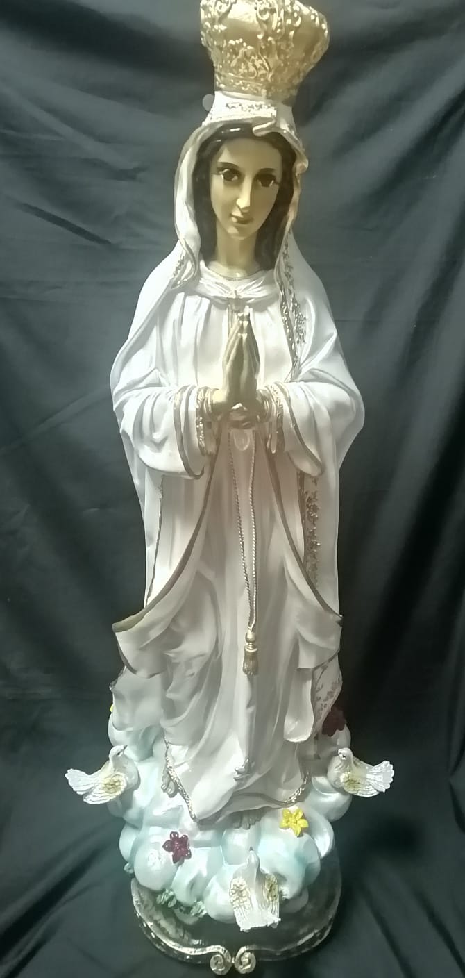 VIRGEN DE FATIMA PALOMITAS DE 1.15 CM. - Recuerdos Mary