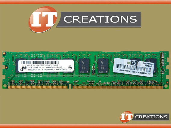 Memoria DDR3 de 1GB Kingston  - Corporación Hightechnology