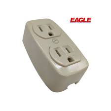SOBREPONER TOMACORRIENTE 110V RECTANGULAR (#78V) - EAGLE - MEGA