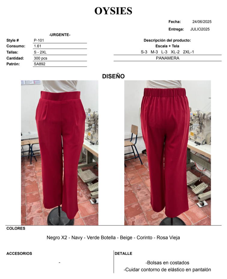 P101 Segunda - Oysies