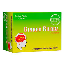GINKGO BILOBA (Caja*50 Capsulas) - FARMACIA NUEVO MILENIO