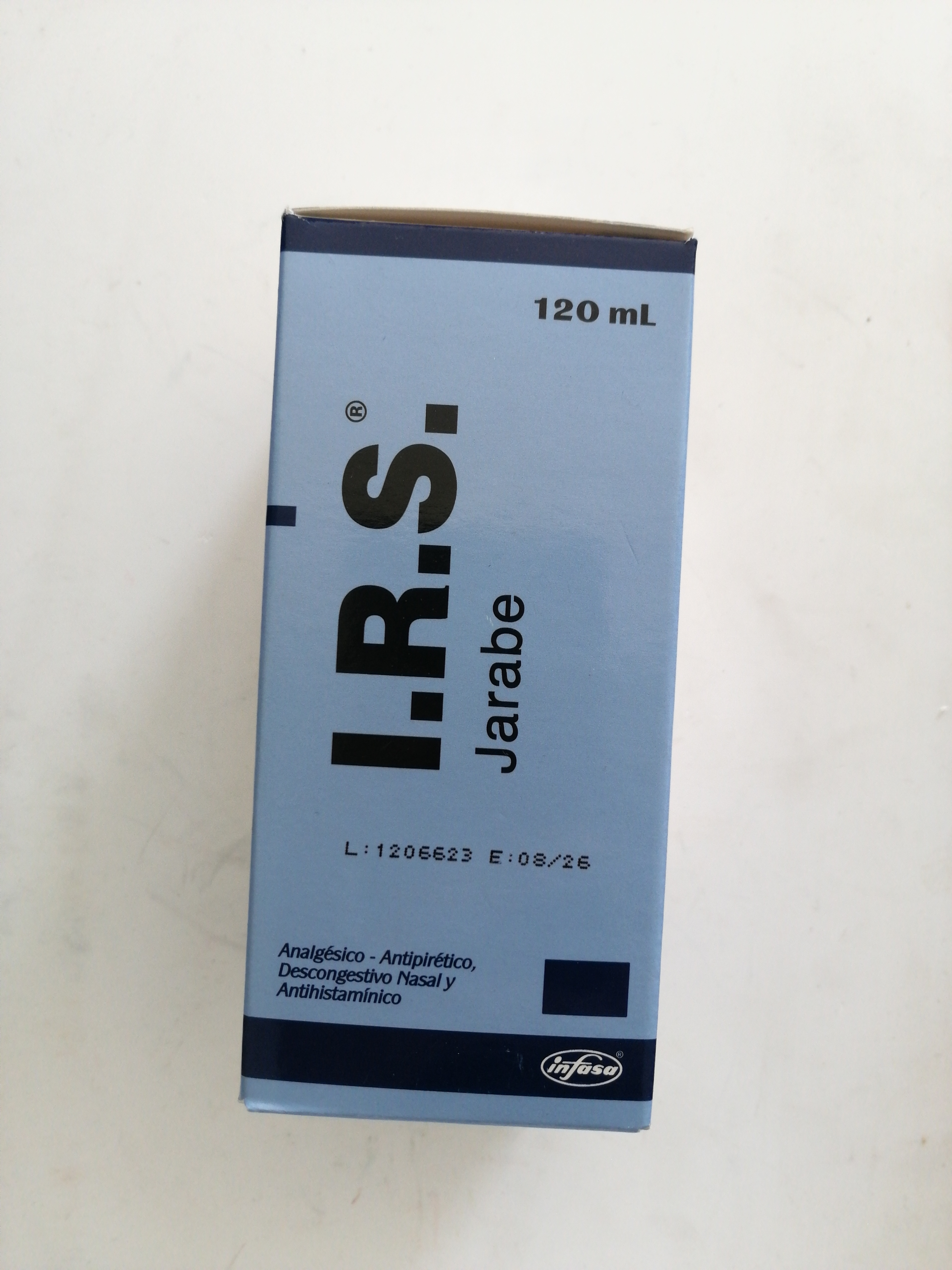 I.R.S  Jarabe 120ml - Vitalis Rx