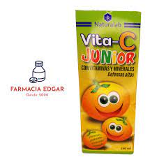 VITA-C  JUNIOR (Con Vitaminas Y Minerales) 240ML - FARMACIA NUEVO MILENIO
