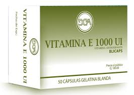 VITAMINA E 1000 UI BLISTER *5 APSULAS DE GELATINA SUAVE - FARMACIA NUEVO MILENIO