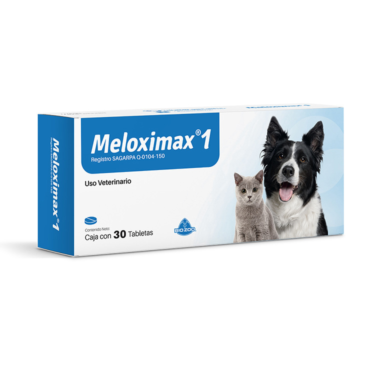 MELOXIMAX 1MG - Clínica veterinaria Dr. Can