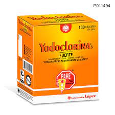 YODOCLORINA CAPSULAS 100MG. - FARMACIA NUEVO MILENIO