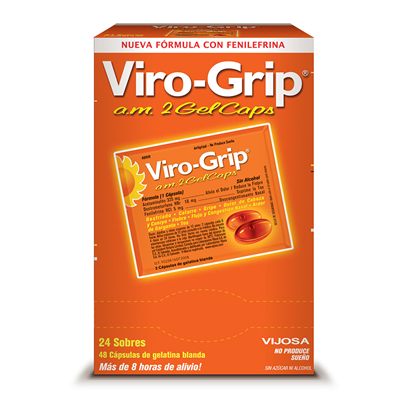 VIRO GRIP A.M. *gelcaps - FARMACIA NUEVO MILENIO