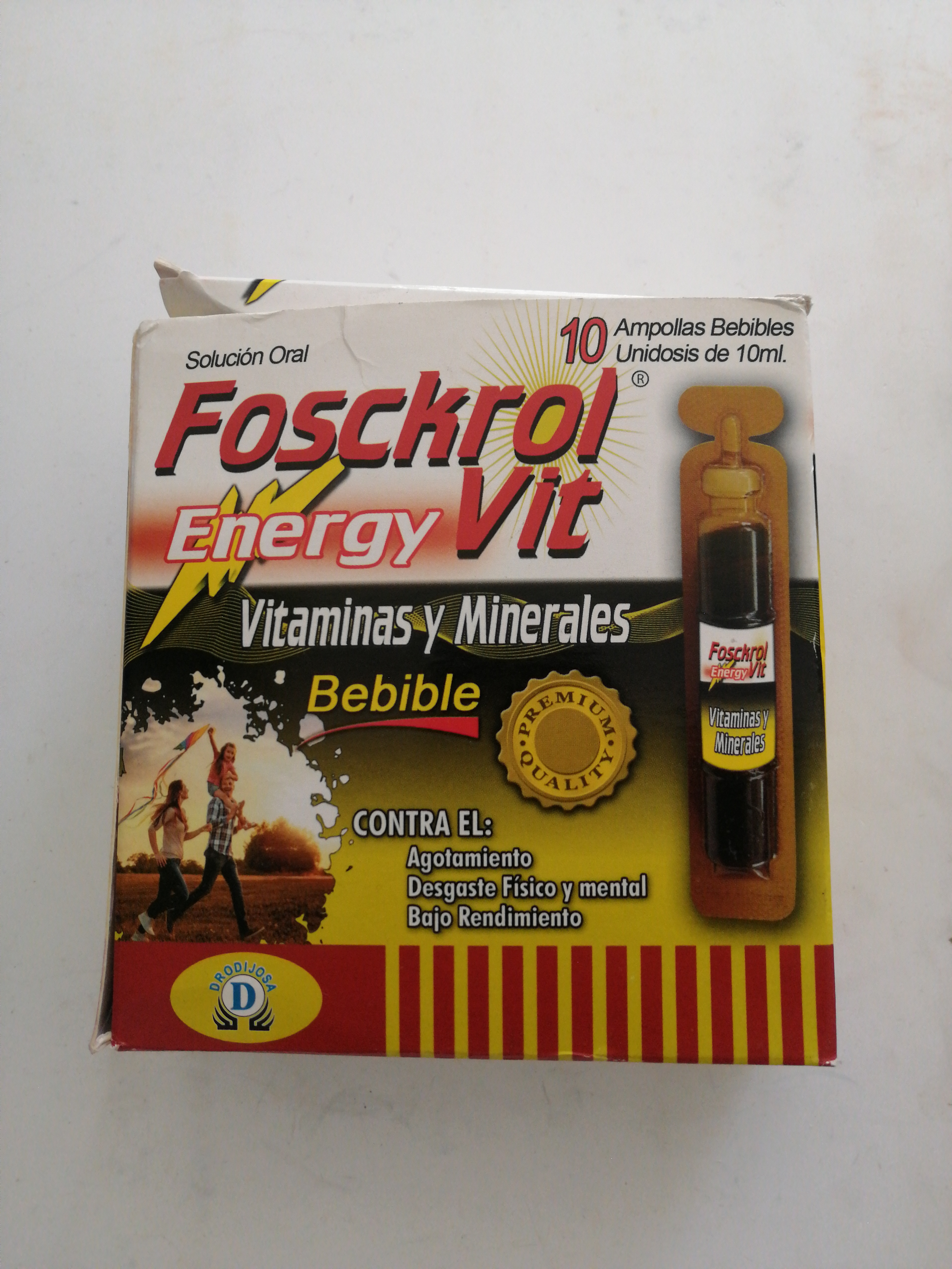 Fosckrol Vit Ampolla Bebible - Vitalis Rx