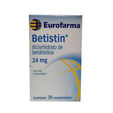 BETISTIN (DICLORHIDRATO DE BETAHISTINA) 24 MG *20 COMPRIMIDOS - FARMACIA NUEVO MILENIO