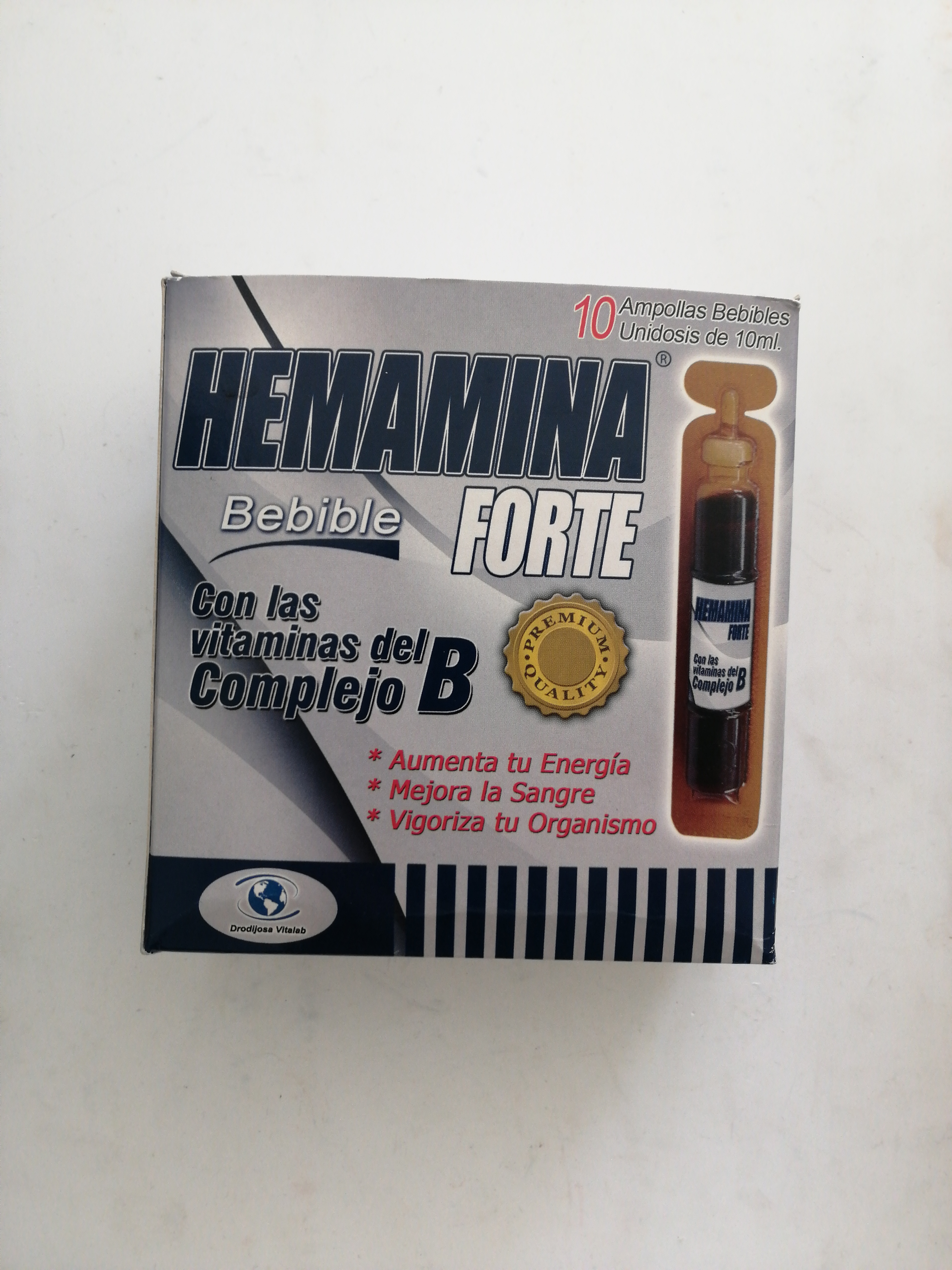 Hemamina Forte Ampolla Bebible - Vitalis Rx