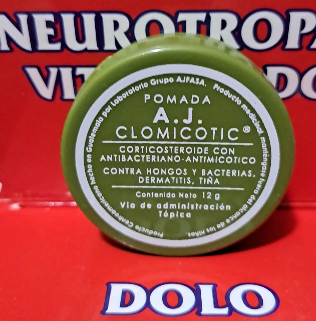 POMADA A.J.  CLOMICOTIC - FARMACIA NUEVO MILENIO