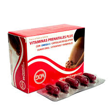 VITAMINAS PRENATALES PLUS CON OMEGA 3 - FARMACIA NUEVO MILENIO