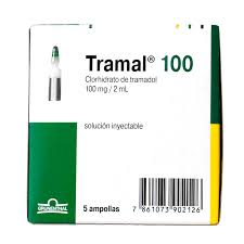 TRAMAL  100 (Clorhidrato de Tramadol 100mg/ 2ml) SOLUCION INYECTABLE  - FARMACIA NUEVO MILENIO