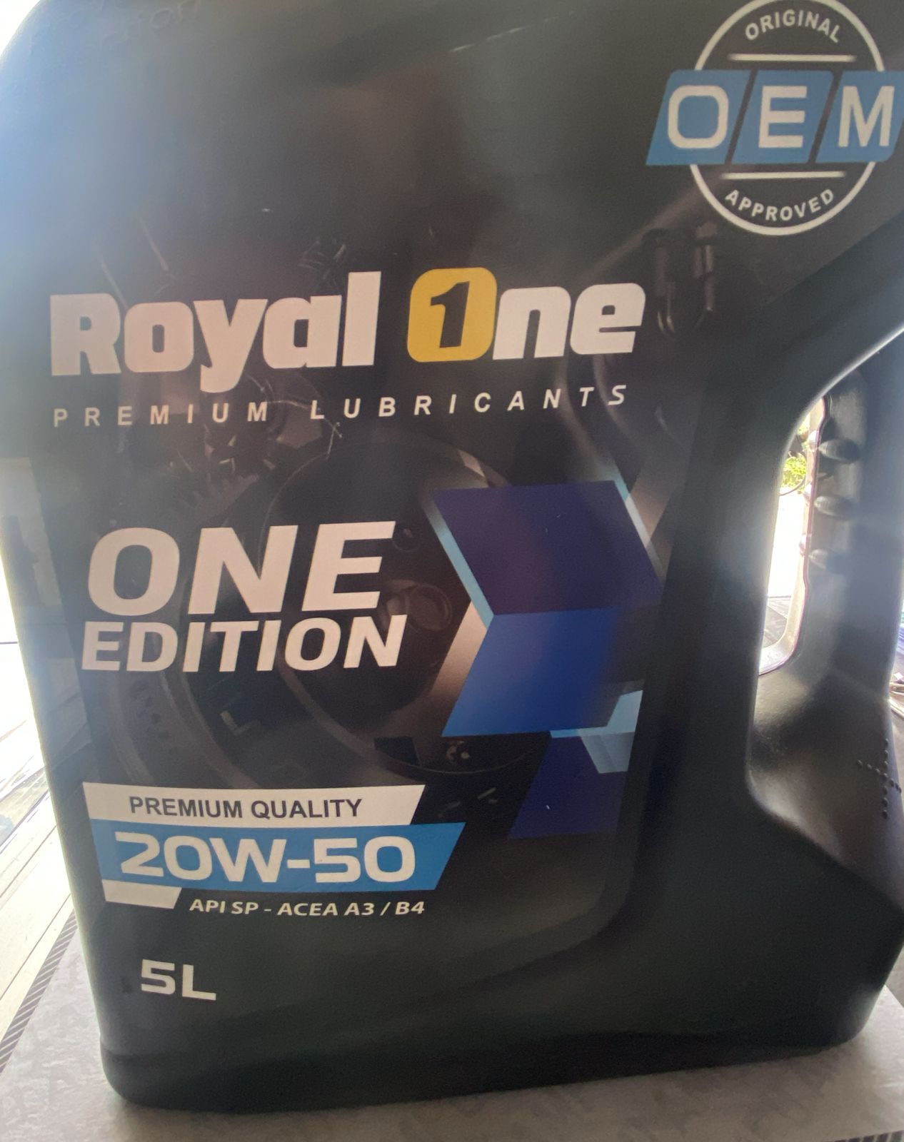 (ROYAL ONE)   ACEITE AUTOMOTRIZ 20W50  ONE EDITION ( DIESEL GASOLINA) - LUBRIREPUESTOS MC