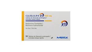 GLISULIN XR 500 MG (Metformina Clorhidrato) *30 TABLETAS - FARMACIA NUEVO MILENIO