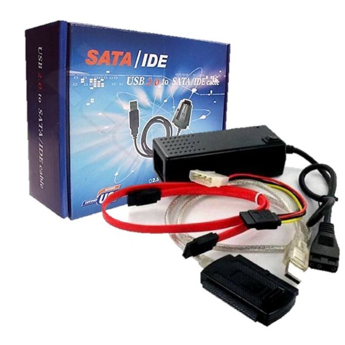 Enclouser ide+sata con luz led - Corporación Hightechnology