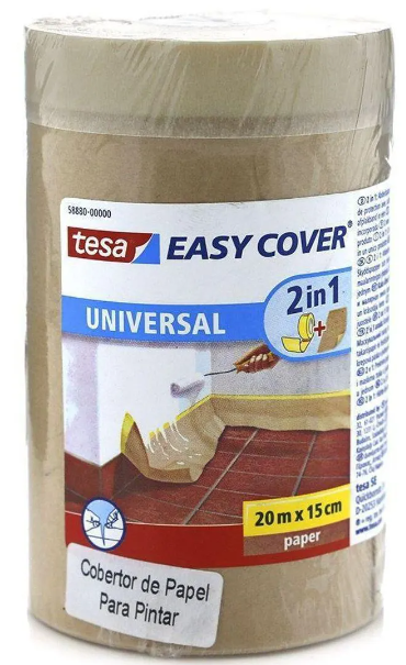 TESA  COBERTOR PAPEL  20mX150mm (58880-00000-0) - Ferretería Diseño Y Escala