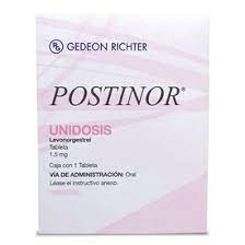 POSTINOR 1.5 MG  (Levonorgestrel) * 1 TABLETA - FARMACIA NUEVO MILENIO