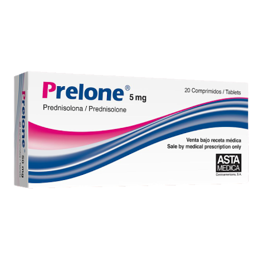 PRELONE 5 MG (Prednisolona /Prednisolone) *20 COMPRIMIDOS - FARMACIA NUEVO MILENIO