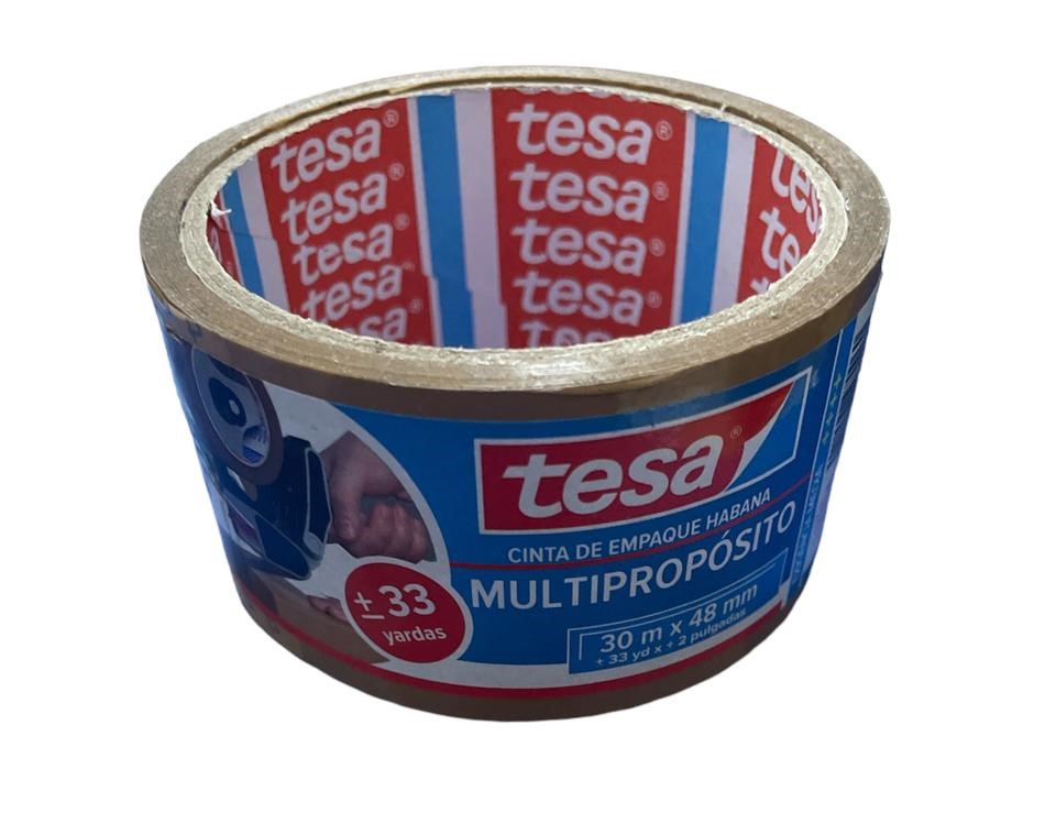 TESA CINTA 30mX48mm EMPAQUE ECO. HABANA. 2"(53380-00010-00) 36 - Ferretería Diseño Y Escala