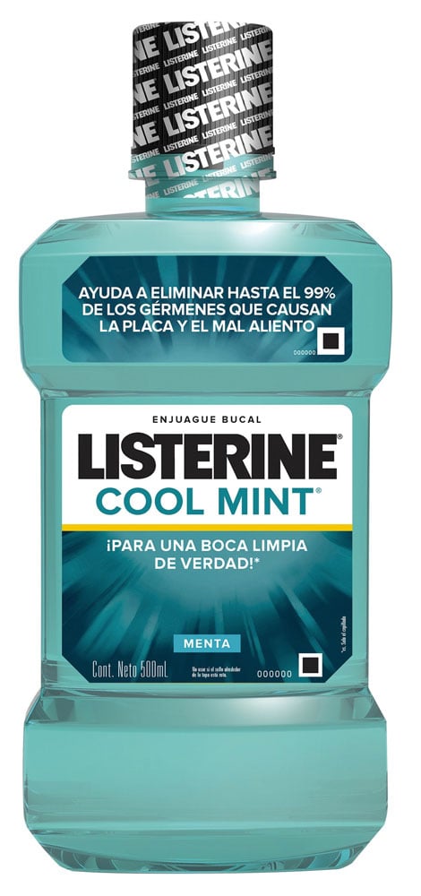 LISTERINE COOL MENTA ENJUAGUE BUCAL 500 ML - FARMACIA NUEVO MILENIO