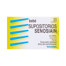 SENOSIAN BEBE *Glicerol, Glicerina (Evacuante intestinal alivia el estreñimiento) *Supositorio - FARMACIA NUEVO MILENIO