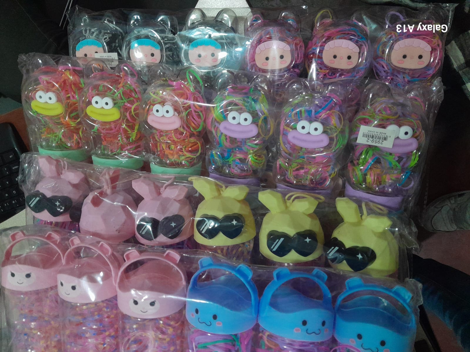 HULES EN FRASCO DISEÑOS SURTIDO  - VARIEDADES EL TRIUNFO