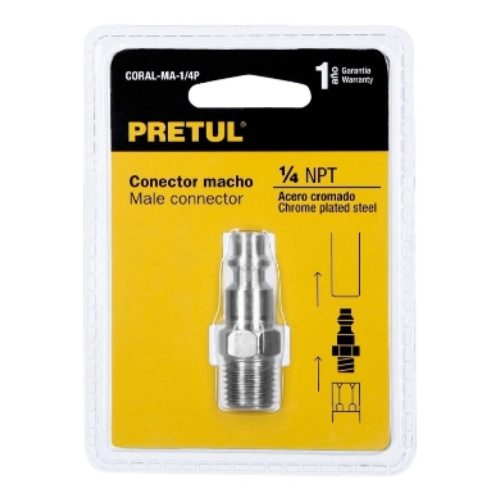 Conector Macho (Acople Rapido) 27023 - Repuestos y Lubricantes Vicent's