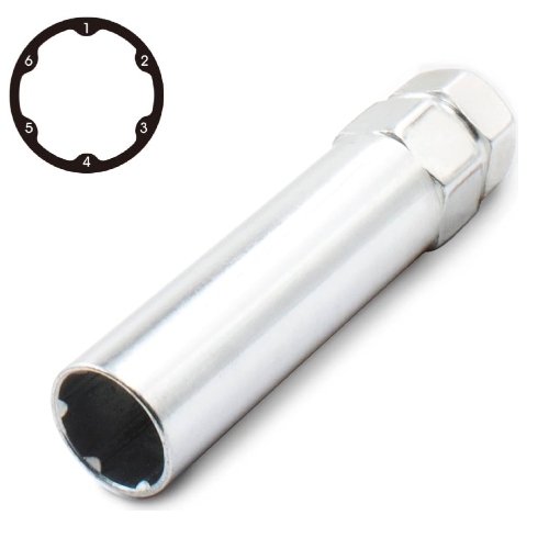 Llave de Seguridad Para tuerca de (6 Puntos) - Repuestos y Lubricantes Vicent's