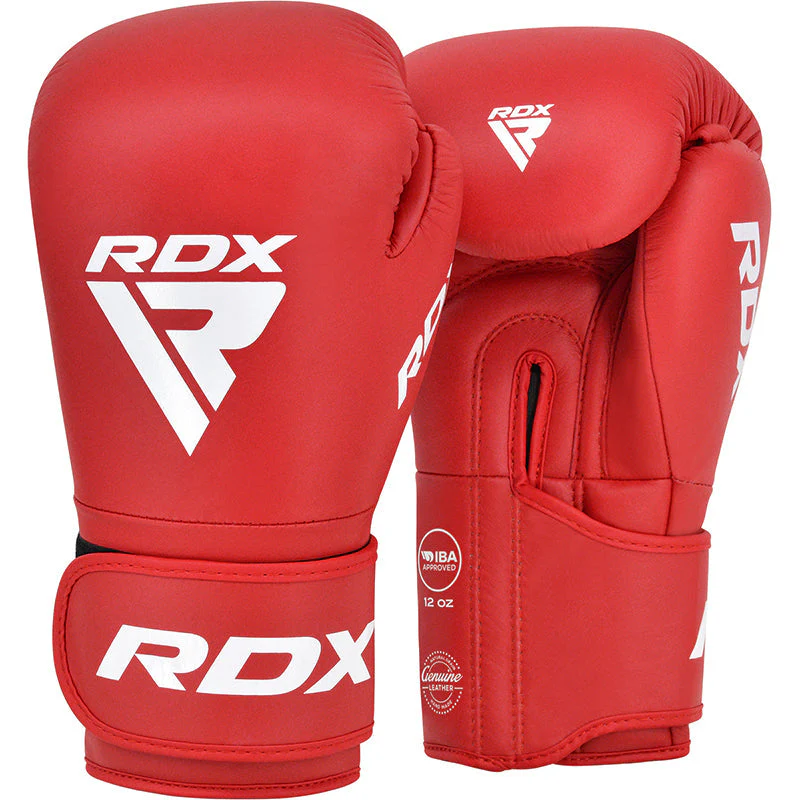 Guantes de Boxeo IBF ROJO 10oz - FUXING S.A