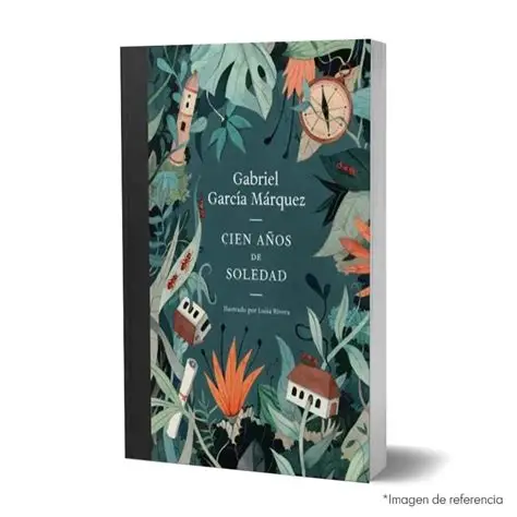 CIEN AÑOS DE SOLEDAD - GABRIEL GARCÍA MÁRQUEZ, ED. ILUSTRADA, TAPA BLANDA - Librería Sísifo