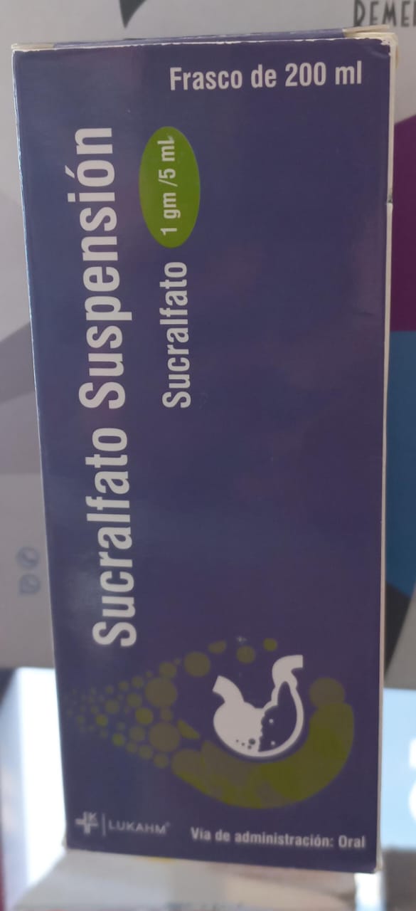 SUCRALFATO SUSPENSION FRASCO 200 ML - FARMACIA NUEVO MILENIO