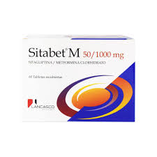 SITABET M 50/1000 MG ( Sitagliptina/Metformina Clohidrato ) *60 TAB - FARMACIA NUEVO MILENIO