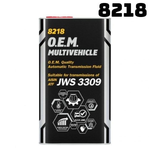 Galon ATF MANNOL Multivehicle (8218) 4L O.E.M. - Repuestos y Lubricantes Vicent's
