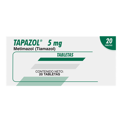 TAPAZOL 5MG (METIMAZOL) - FARMACIA NUEVO MILENIO