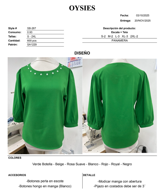 SB267 Segunda - Oysies